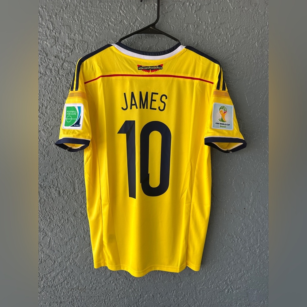 Colombia 2014 James Jersey Home